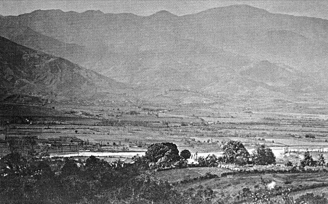 Avistamiento y descubrimiento del emplazamiento del Valle