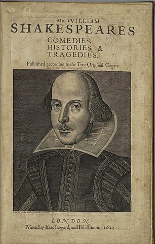 Mr. William Shakespeare's Comedies, Histories, & Tragedies