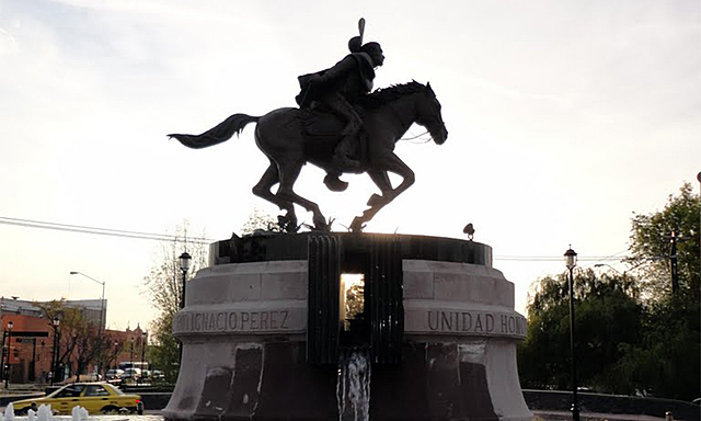 Ignacio Pérez llega a San Miguel.