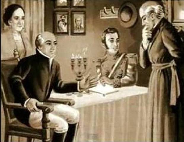 Aldama y Pérez llegan al curato de Dolores.