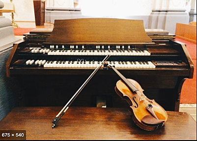 El organo y el violin