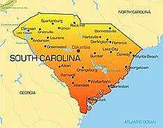 While in office (with drawing from South Carolina)