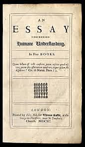 An Essay Concerning Humane Understanding - John Locke