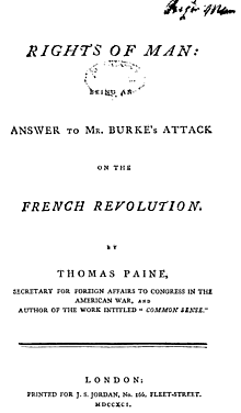 The Rights of Man - Thomas Paine