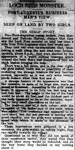 creature in the lake