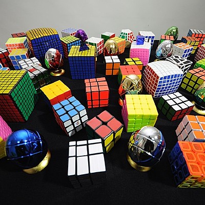 Timeline: kinds of Rubik's cubes