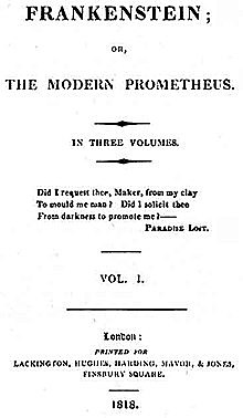 Frankenstein - Mary Shelley