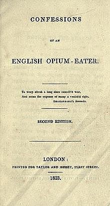 Confessions of an English Opium-Eater - Thomas De Quincey