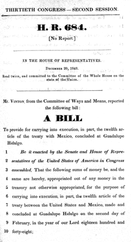 Treaty of Guadalupe Hidalgo