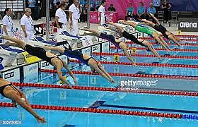 Competitive Swimming Starts in Europe
