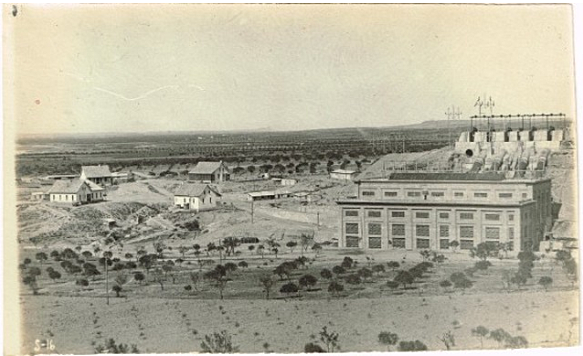 Primera central hidroelectrica a españa