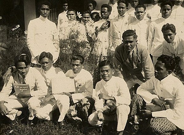 First Graduate of Native Wallean