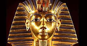 Imperio Nuevo.Máscara funerario Tutankamón.