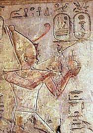 Período SaítaArte Egipcio. Bajorrelieve de Psamético I.