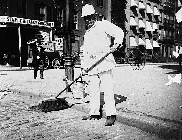 Certain People Picked up Trash Once a Week