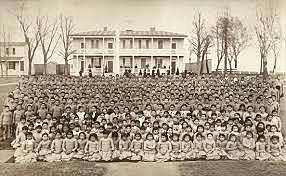First off-reservation Native American boarding school is created