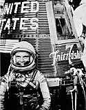First man to orbit Earth by USA