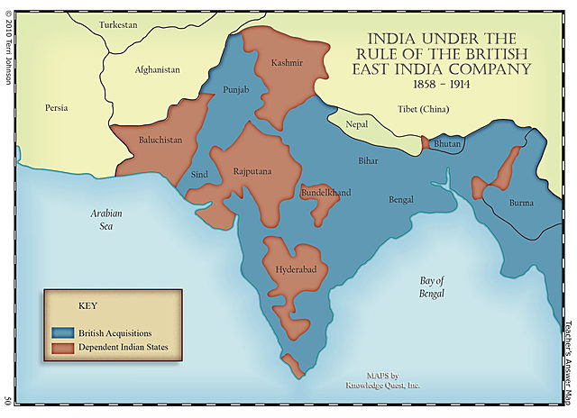 Los británicos se hacen cargo