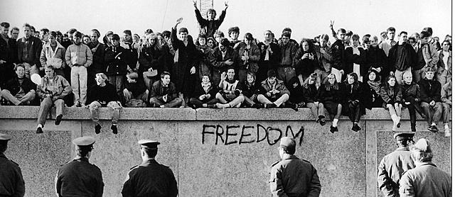 Destruction of  Berlin Wall