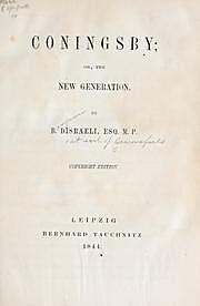 Coningsby - Benjamin Disraeli