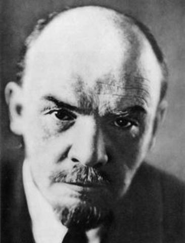 Lenin Dies / USSR formed