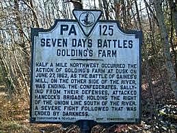 The Battle of Garnett's and Goldings' Farms