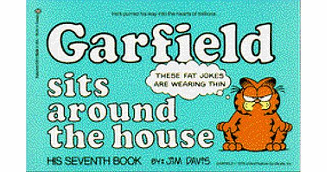Garfield Sits Around the House