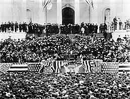 Cleveland inaugurated