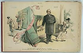 Cleveland vetoes military pensions