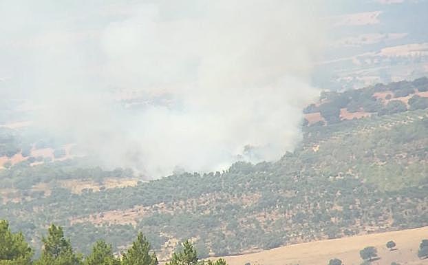 19 incendios en la Sierra de Gata.