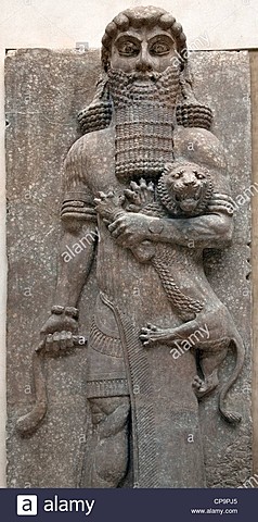 Héroe del león 721-705 a.C.