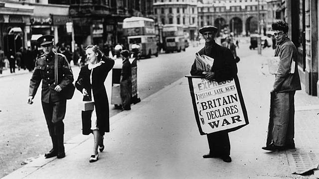 Britain And France Declare War On Germany