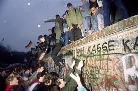 The fall of the Berlin wall