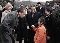 Nixon visits China