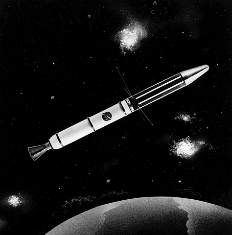 First satellite in space by USA