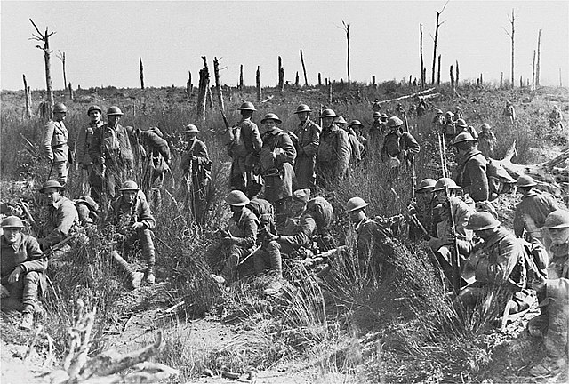 21 februari 1916 Staden Verdun blir attackerat