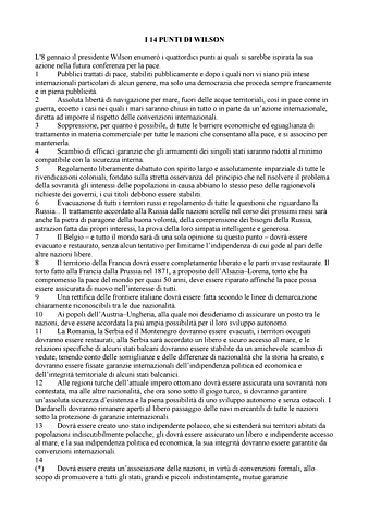 Esposizione dei 14 punti