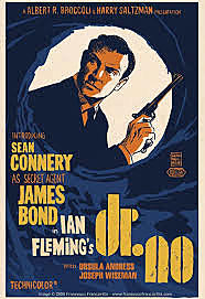"Dr. No" the first James Bond movie premieres