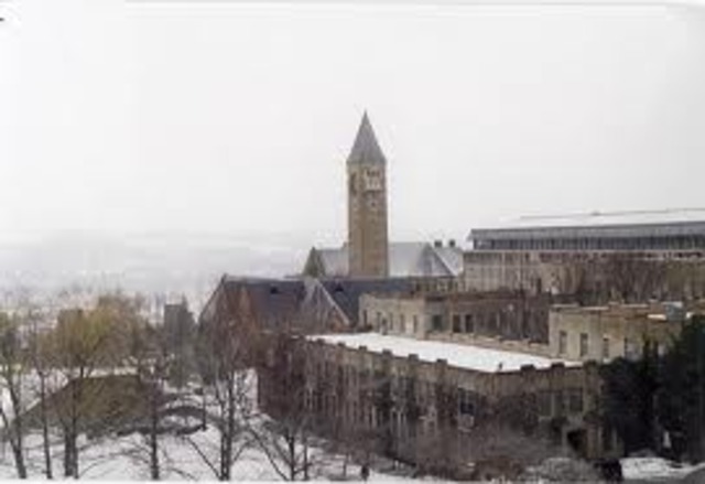 Cornell, let it snow...