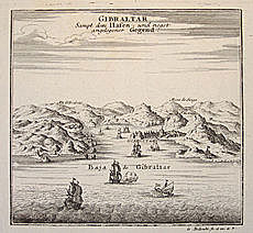 Los ingleses toman Gibraltar