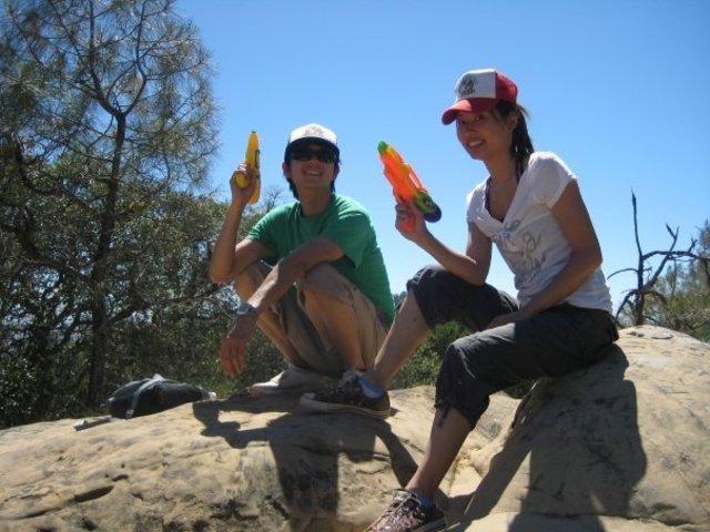 After years of long distance, finally reunited for good.