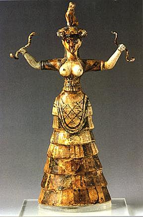 Estatuilla Diosa de las serpientes