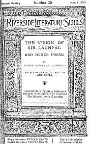 Джеймс Рассел Лоуэлл "Видение сэра Лоунфелла"