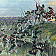 Storming of redoubt 10 by american soldiers in the american revolution