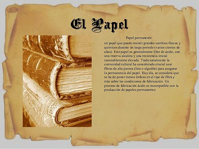 El papel