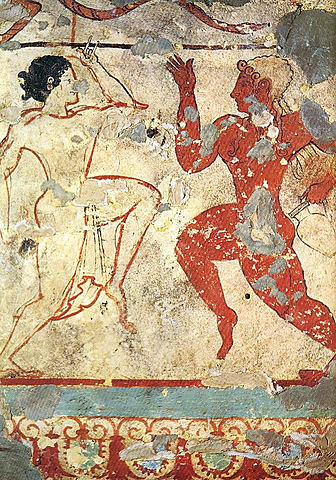 Tumba de los leones (fresco)