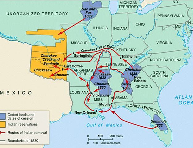 The Indian Removal Act of 1830