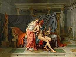 Paris goes to visit King Menelaus of Sparta