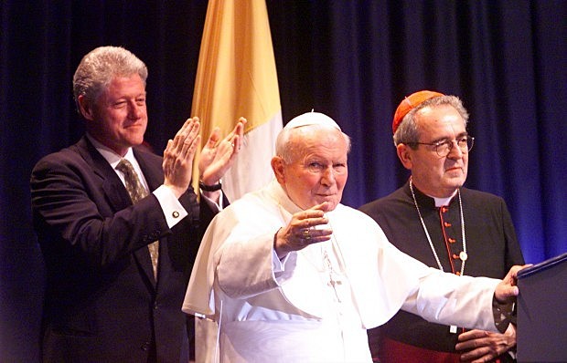 Pope John Paul II visits St. Louis, Missouri