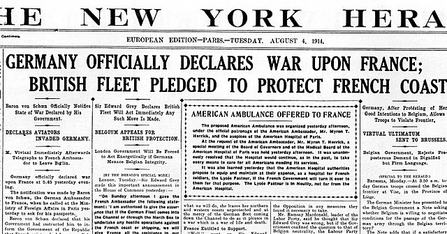 (EU) Germany declares war on France